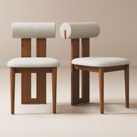 Chaise de salle à manger en bois